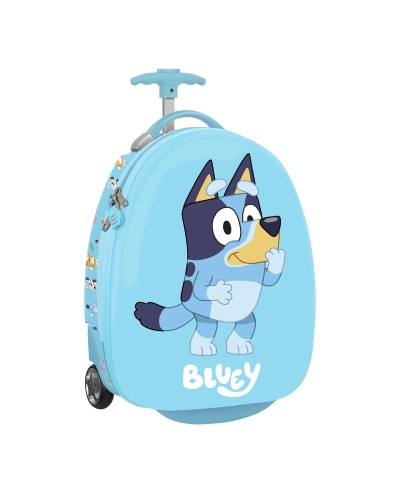 Vedettävä laukku Bluey Celeste 16'' 23 L 28 x 43 x 23 cm Lasten