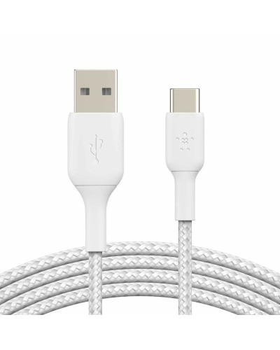 Belkin Cavo USB-C a USB 1m Bianco - Ricarica & Trasferimento Dati Veloce
