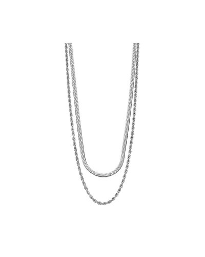 Lotus Collar de Mujer LS2343-1/1 Acero Inoxidable Elegante
