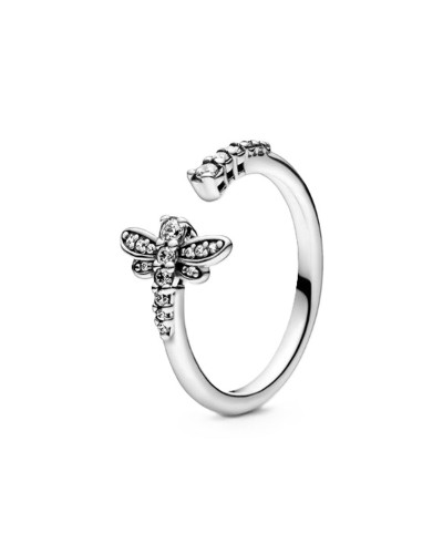 Naisten sormus Pandora SPARKLING DRAGONFLY - RING - SIZE 54