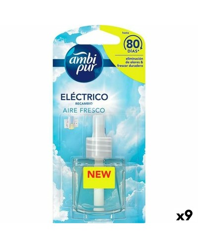 Electric Air Freshener Refills Ambi Pur AIRE FRESCO Clean air 21,5 ml (9Units)