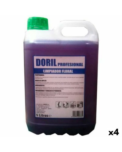 Limpiador de Suelos VINFER Doril 5 L (4 Unidades)