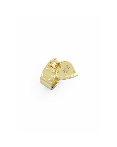Guess Anello Donna Oro Giallo Cristalli Misura 56 - Elegante e Luminoso
