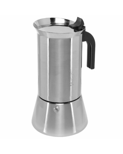Italiaanse Koffiepot Bialetti NEW VENUS Zilverkleurig Hout Roestvrij staal