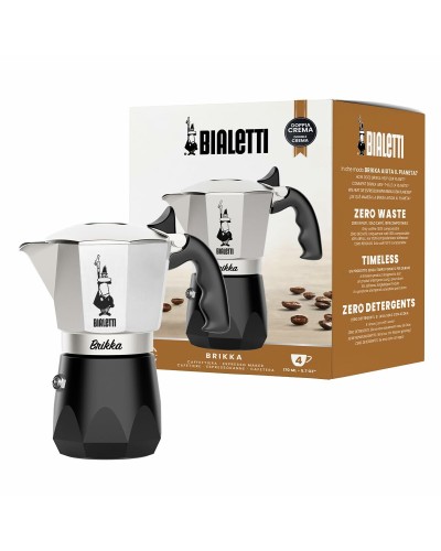 Cafetière Italienne Bialetti BRIKKA Aluminium 4 Tasses