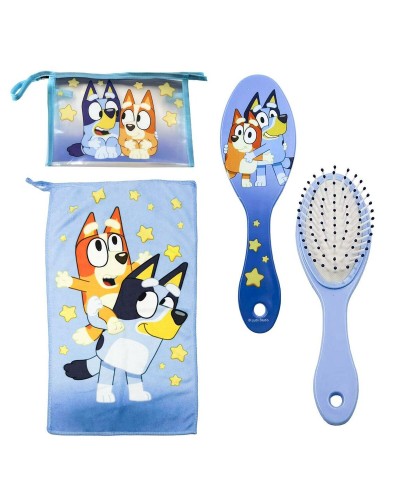 Necessär med accessoarer Bluey Blå 23 x 15 x 8 cm 3 Delar