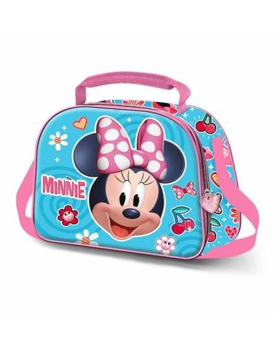3D Thermal Lunchbox Minnie Mouse Happiness Pink 25,5 x 10 x 20 cm