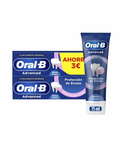 Tandpasta Tandvlees Verzorging Oral-B ADVANCED 75 ml 2 Stuks