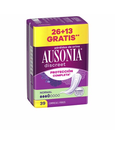 Compresses pour Incontinence Ausonia DISCREET 39 Unités