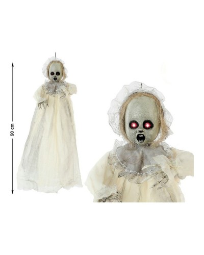 Guirnalda Fantasma Halloween 90cm - Decoración Terrorífica para Fiestas
