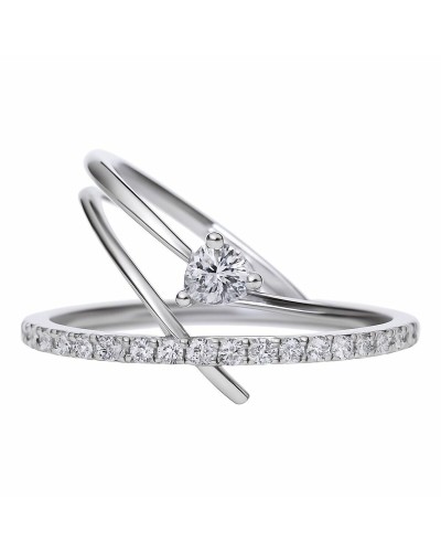 Naisten sormus Diamonfire 6118391082175 (17,5)