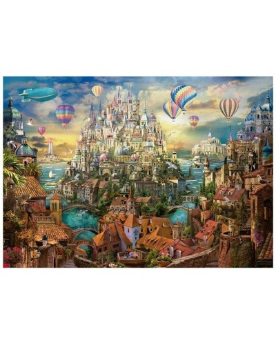 Educa Puzzle City of Dreams 2000 Pieces - Urban Landscape
