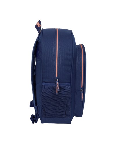 School Bag F.C. Barcelona Navy Blue 32 x 38 x 12 cm