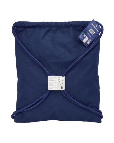 Sac à dos serré par des ficelles F.C. Barcelona Blue marine 35 x 40 x 1 cm