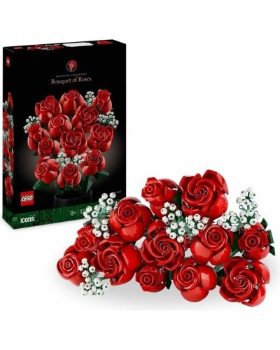 Juego de Construcción Lego 10328 Bouquet of Roses Multicolor 822 Piezas