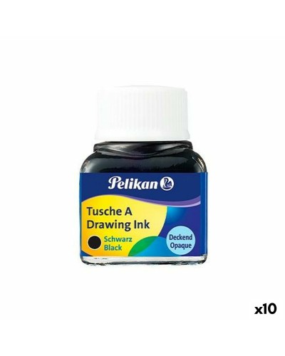 Tinta Pelikan Nº17 Negro 10 ml (10 Unidades)