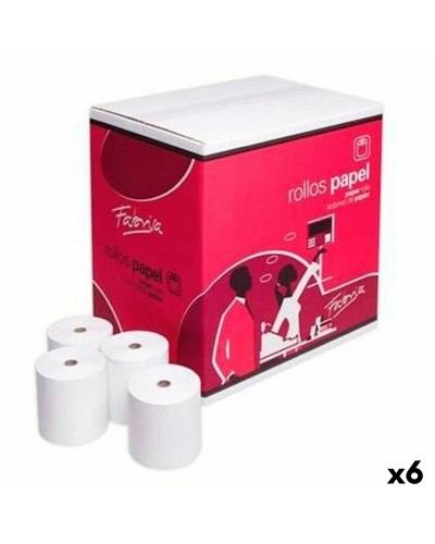 Termiskt Papper på Rulle Fabrisa Vit 8 Delar (6 antal)