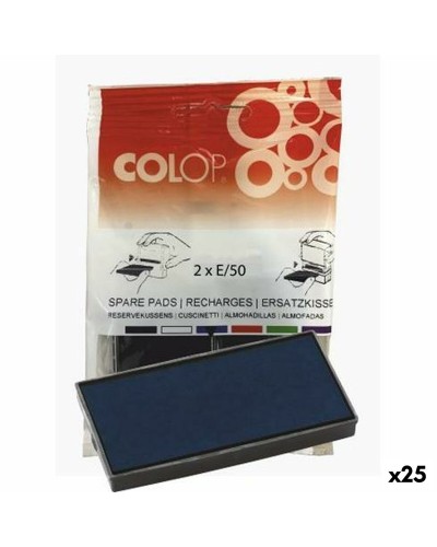 Underlägg Colop E/50 Blå 2 Delar (25 antal)
