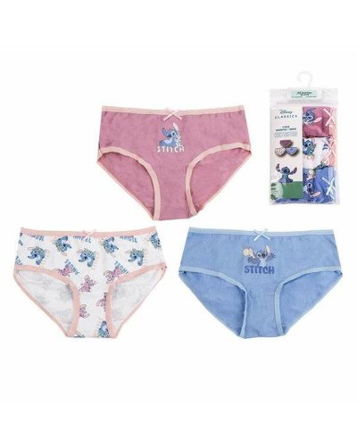 Unterhosen-Packung für Mädchen Stitch Bunt
