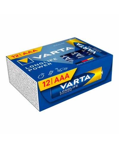 Akut Varta longlife power cube aaa - lr03 1,5 V AAA LR03 (12 osaa) (12 Kappaletta)