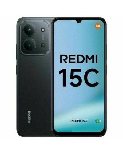 Smartphone Xiaomi Redmi 15C Octa Core 4 GB RAM 128 GB Nero 6,9"