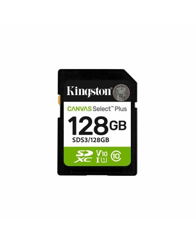 Micro SD -Kortti Kingston CANVAS Select Plus 128 GB