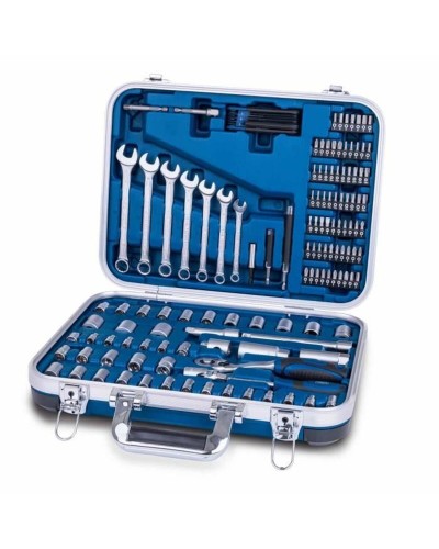 Scheppach TB170 135-teiliges Innensechskant-Schlüsselset Metrisch - SAE - Torx
