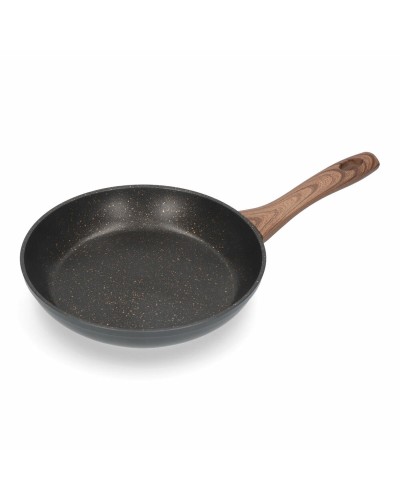 Eneas EDM 24 cm Non-Stick Frying Pan, Durable and Scratch-Resistant, for Cooking and Stewing
