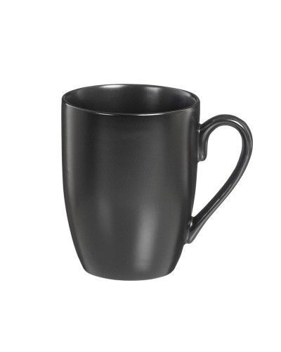 Caison Yumei Black Mugs 350 ml Porcelain (Set of 6)
