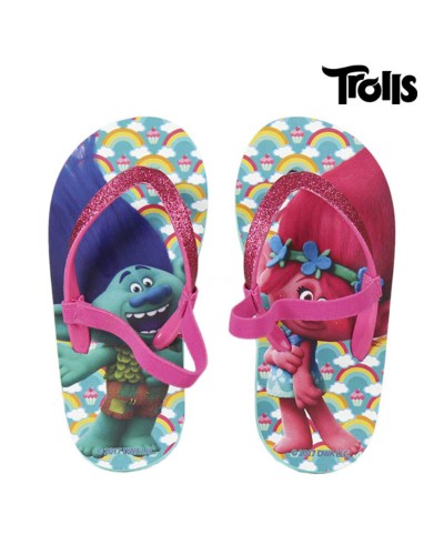 Ciabatte Bambini Trolls Poppy - Comode e Colorate - Taglia 28
