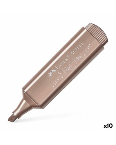 Markering Faber-Castell TEXTLINER 46 Roze goud (10 Stuks)