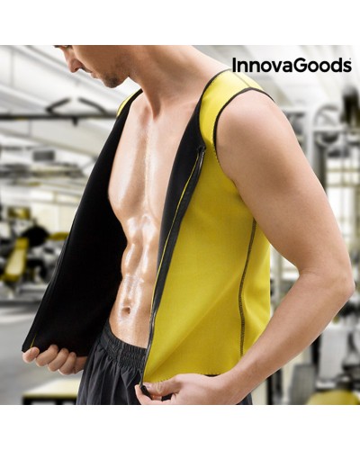 InnovaGoods Gilet Sauna Homme - Sport Minceur Amincissant
