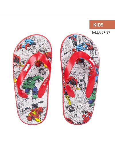 Marvel Zapatillas Niño Rojo Gris - Cómodas y Antideslizantes - Talla [Insertar Talla]
