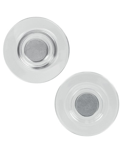 Magnetkort Nobo Silvrig