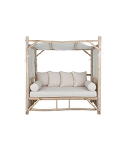 Solstol Home ESPRIT Wit Natuurlijk