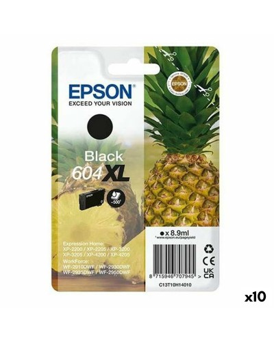 Alkunperäinen mustepatruuna Epson XP-2200 WF-2910DWF Musta (10 osaa)