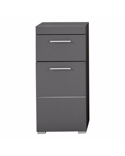 Gemakkelijk verplaatsbare meubels Trendteam Grijs 37 x 31 x 79 cm