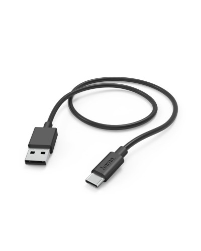 USB-C-Kabel auf USB Hama 00201594 Schwarz 1 m