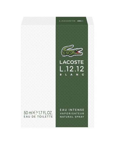 Miesten parfyymi Lacoste L.12.12 Blanc Eau Intense EDT 50 ml