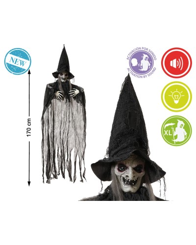 Halloween Decoraties 170 cm Heks