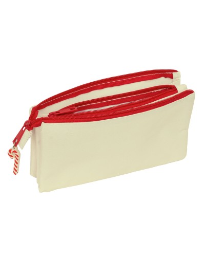 Necessaire Safta Beige 22 x 12 x 3 cm