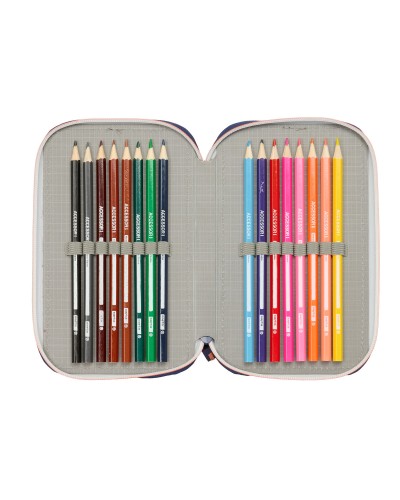 Holdall F.C. Barcelona Navy Blue 12,5 x 19,5 x 5,5 cm 37 Pieces