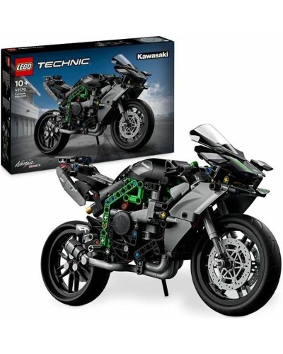 Byggsats Lego Technic 42170 Kawasaki Ninja H2R Svart 643 Delar