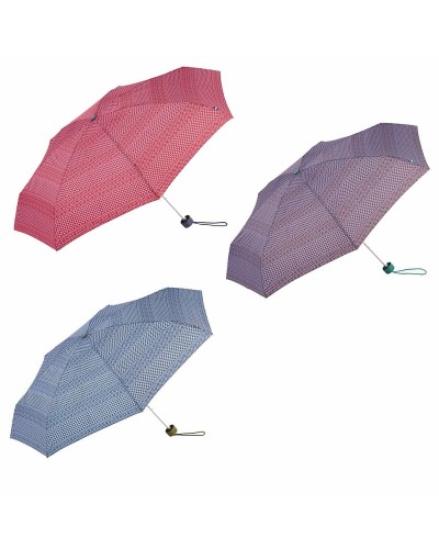 Parapluie pliable C-Collection Assortiment de couleurs 6 x 4 x 18 cm Ø 90 cm Ethnique