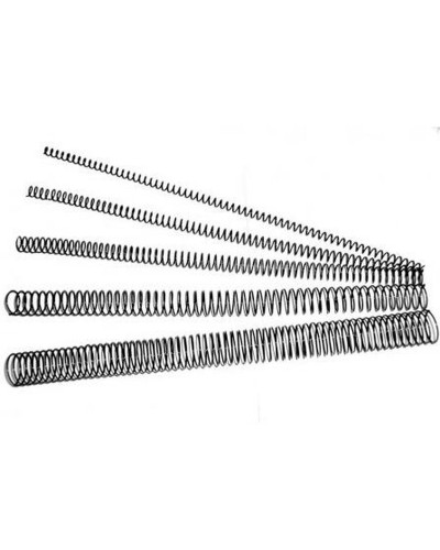 Spirali per Rilegatura DHP 4:1 100 Unità Metallo Nero A4 Ø 24 mm
