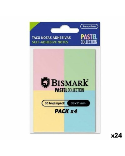 Tarralaput Bismark Monivärinen 38 x 51 mm (24 osaa)