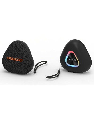 Haut-parleurs bluetooth portables Ledwood XPLOR-120 Gris 15 W