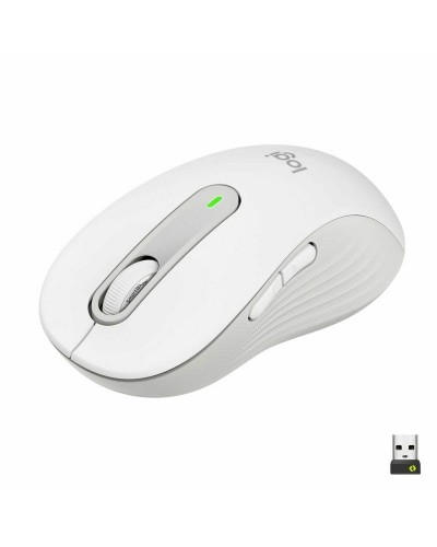 Wireless muis Logitech M650 L Wit Wireless