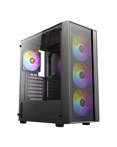 ATX semi-tornikotelo Antec 0-761345-10206-3 Musta