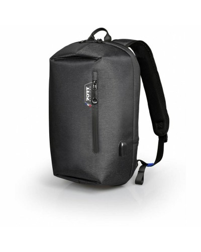 Mochila para Portátil Port Designs SAN FRANCISCO Negro